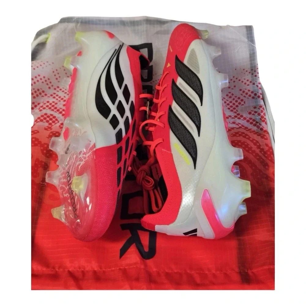 ADIDAS PREDATOR ELITE FG SOCCER CLEATS JS0433 Men's Sz 7 Women's 8 W/Bag NEW